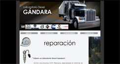 Desktop Screenshot of laboratoriodieselgandara.com